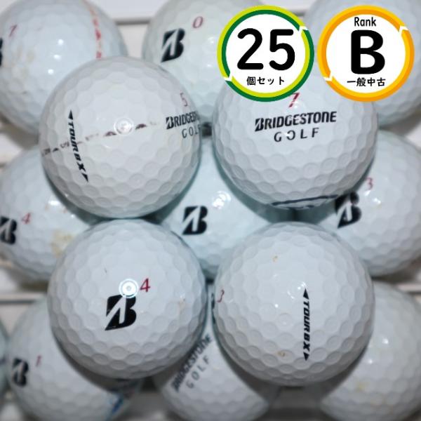 Aランク 2022年モデル TOURB X 25個 ホワイト ブリヂストン ツアーｂ ロストボール 中古 送料無料 25個 2022年モデル TOURB XS Bランク ホワイト ブリヂストン