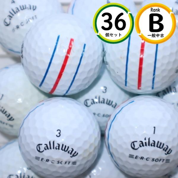 Callaway - ■33・ロストボール キャロウェイ ERC SOFT 混合 60球 B ロストボール キャロウェイ Callaway ERC SOFT 混合 30球 【B
