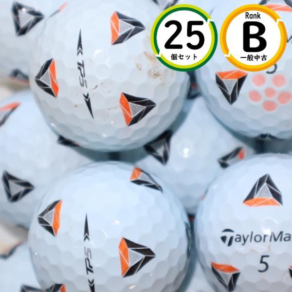 25個 TP5 pix テーラーメイド Bランク ホワイト TAYLORMADE 中古 ロストボール 送料無料 TP5 25個 TP5X pix テーラーメイド Bランク ホワイト 中古