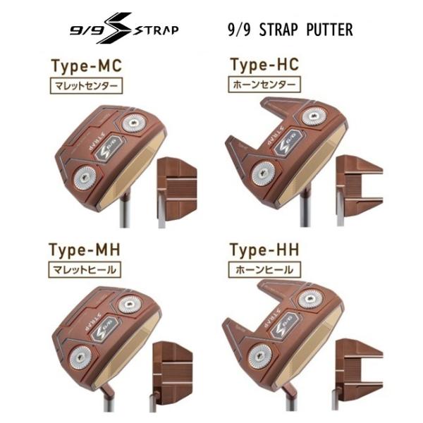 kasco（キャスコ） 9/9 STRAP PUTTER ストラップ パター 2026年モデル