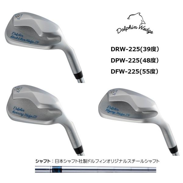 kasco（キャスコ） DOLPHIN / DRW-225(39度） / DPW-225(48度） / DFW