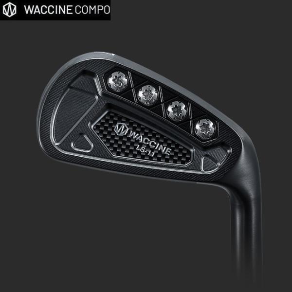 ワクチンコンポ LS-11 Iron 黒IP ブラック ヘッド単体5個セット （#6