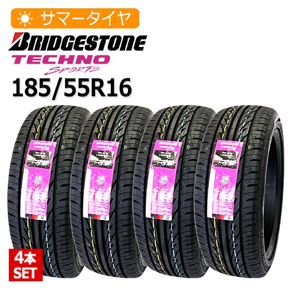 BRIDGESTONE（ブリヂストン） 2025年製 185/55R16 4本セット TECHNO