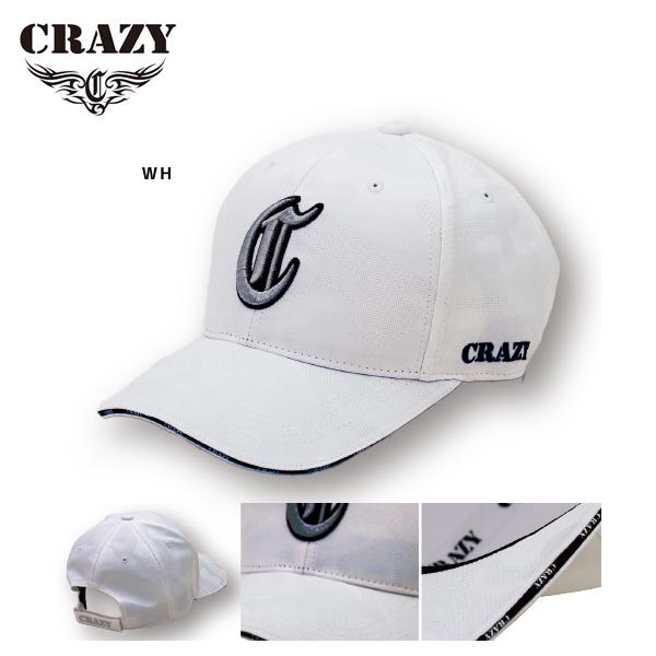 CRAZY ゴルフ 帽子 キャップ クレイジー Xキャップ WH CRZ-CV