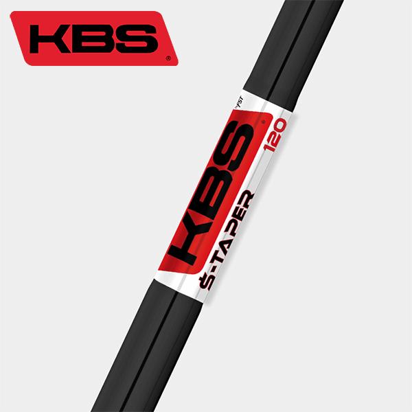 KBS シャフト　アイアン用 120 S シャフト 6本セット KBS シャフト アイアン用 $-Taper ブラック リミテッドエディション