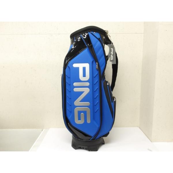 【中古】 ピン PING　CB-U2504 ブルー  0キャディバッグ カート スタンド おすすめ　[3780]