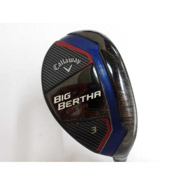 【中古】 キャロウェイ ビックバーサBETAユーティリティ AIR SPEEDER FOR BIG BERTHA(JP) S 19 ユーティリティ カーボン メンズ 右[3376]