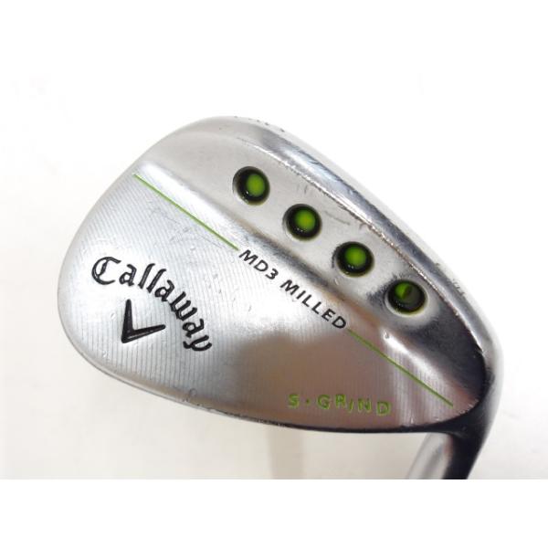 【中古】 キャロウェイ MD3 MILLED クロムメッキ 50-10S DG(JP) S400 50ウエッジ スチールシャフト おすすめ メンズ 右[3343]