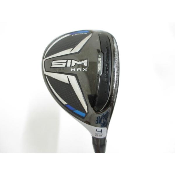 【中古】 テーラーメイド SIM MAX RESCUE TENSEI BLUE TM 60(JP) S 22 ユーティリティ カーボンシャフト おすすめ メンズ 右 [4242]