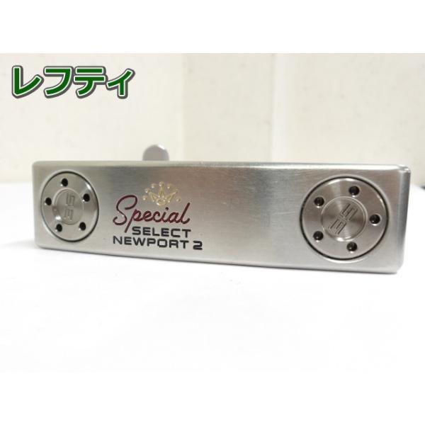 【中古】 タイトリスト SPECIAL SELECT NEWPORT2 オリジナルスチール[34]  3.5 パター スチールシャフト おすすめ メンズ 左 [2629]