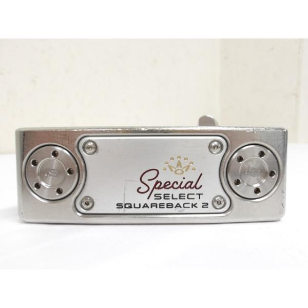 【中古】 タイトリスト SPECIAL SELECT SQUARBACK2 オリジナルスチール[34]  3.5 パター スチールシャフト おすすめ メンズ 右[3203]