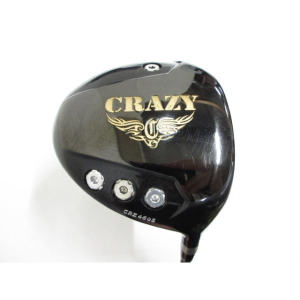 【中古】 クレイジー CRZ-460S Royal Decoration  R2 10 ドライバー 地クラブ カスタム カーボンシャフト おすすめ メンズ 右[3323]