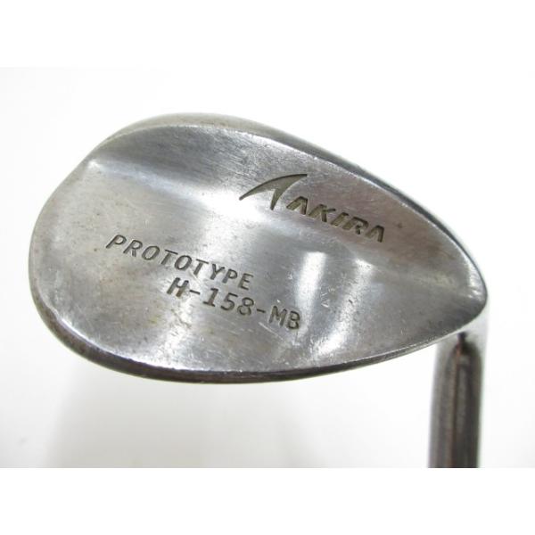 【中古】 アキラ PROTOTYPE H158MB RAW DG X100 58 ウエッジ 地クラブ カスタム スチールシャフト おすすめ メンズ 右 [3124]