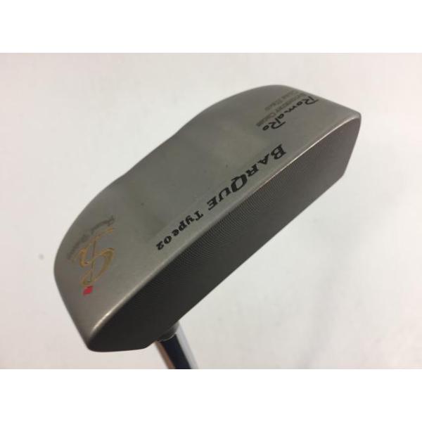 お買い得品！【中古ゴルフクラブ】RomaRo(ロマロ) BARQUE(バーク) TYPE-02 パター オリジナルスチール パター【14日間返品OK】 RomaRo（ロマロ） 返品OK お買い得品！中古 BARQUE(バーク) TYPE-02