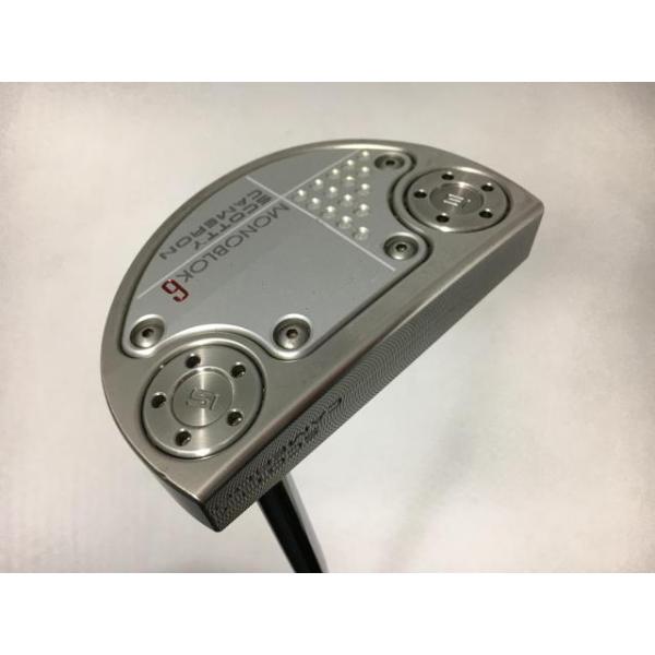 お買い得品！【中古ゴルフクラブ】タイトリスト スコッティ・キャメロン MONOBLOK 6 (モノブロック 6) 2023 オリジナルスチール パター【14日間返品OK】 Titleist（タイトリスト） 返品OK お買い得品！中古 スコッティ