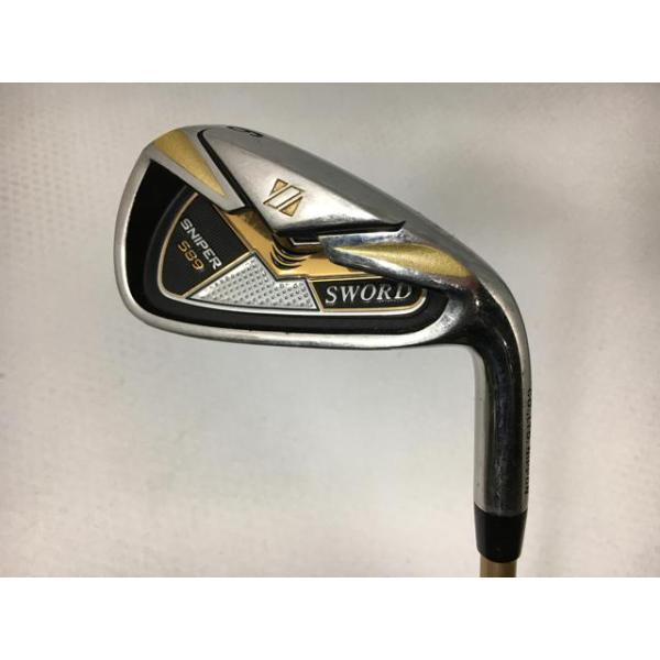 返品OK 中古 (7本)SWORD スナイパー 589 アイアン 6〜9.P.A.S Motore