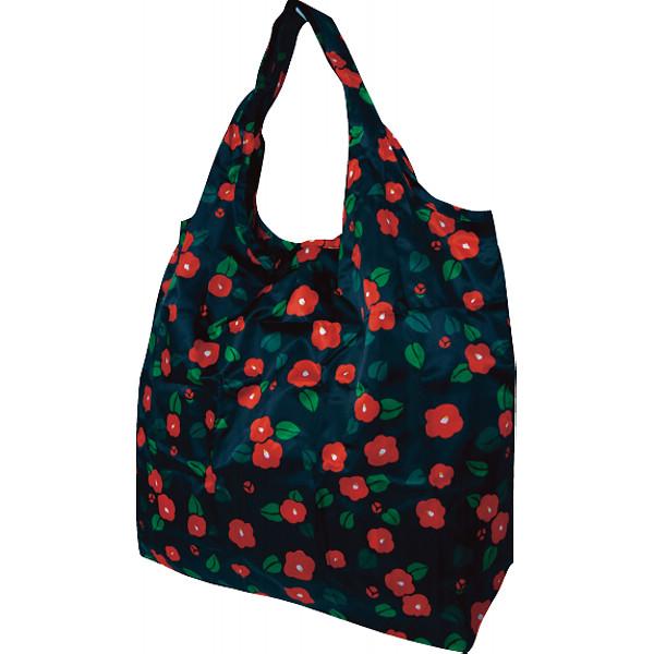 サブバッグとして携行しておくと便利です●エコバッグ1個●ポリエステル100％●現品（本体）約34×マチ11×52ｃｍ・持ち手高さ約20ｃｍ、（収納袋）約10×マチ2×8ｃｍタイプ：椿