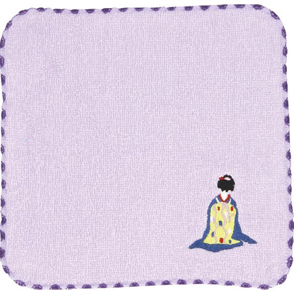 ワンポイントの刺繍がおしゃれなミニハンカチです。●刺繍ミニハンカチ1枚●綿100％●現品約20×20ｃｍタイプ：まいこ42309308
