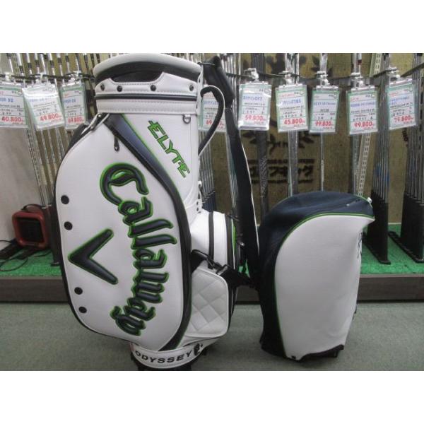 Callaway/キャロウェイ ゴルフ キャディバッグ【トリコロール】中古！ Callaway（キャロウェイ） GK古城□ 074 エリートツアーバッグ