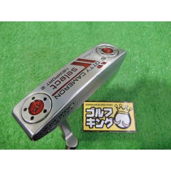 希少レフティ！スコッティキャメロン【ニューポート2】34㌅美品　タイトリスト Titleist（タイトリスト） GK三好◇【値下げ中古パター】 753 セレクト