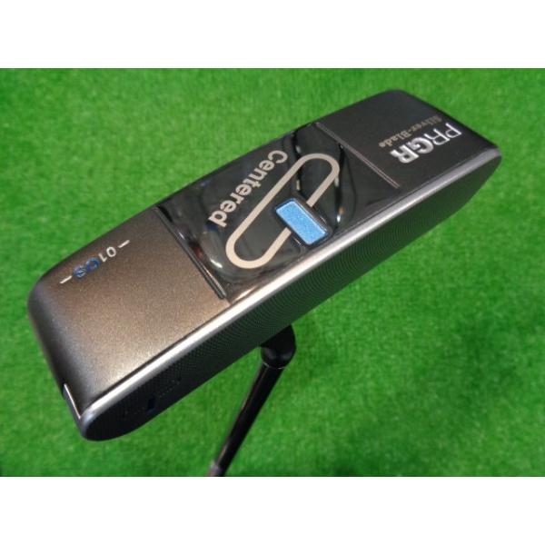 プロギア シルバーブレード Centered 01OS パター 34 超美品 PRGR Silver-Blade Centered-01OS〔ブレード型オフセットセンター〕