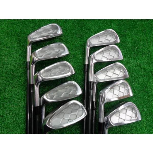 GK豊田▽ 345 【左用】【希少】無刻印アイアン☆RED ZONE☆R☆3-9・P