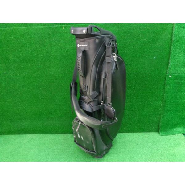 GK豊田▽ 365 【中古】VESSEL□スタンドキャディバック□ブラック