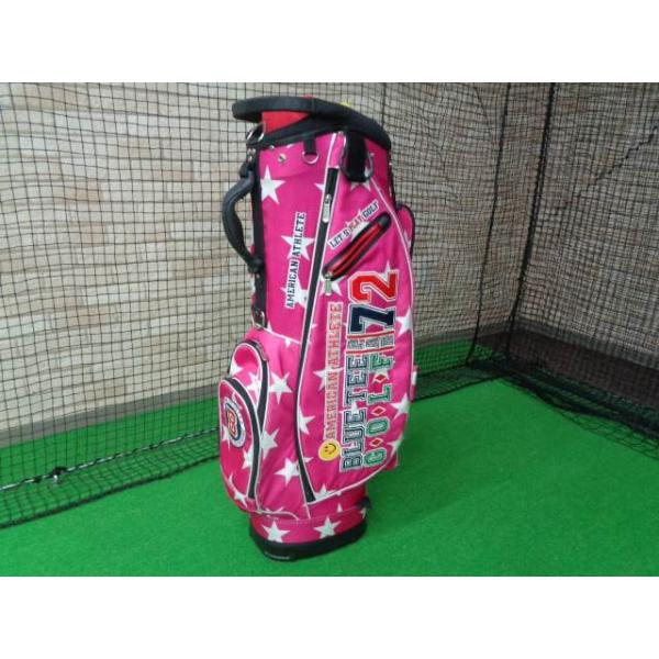 キャディーバック。 CONTINUA パンチングエシカルレザー クリア 8キャディバッグ [全3色