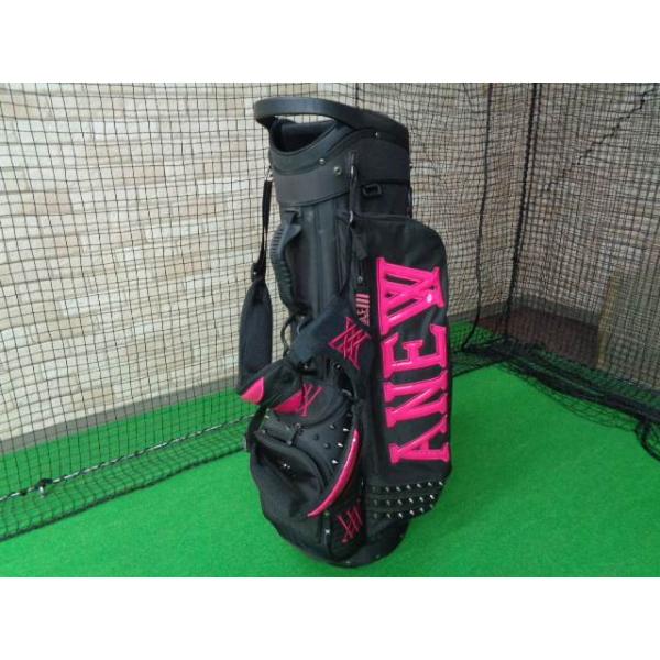 GK豊田▽ 275 【中古】アニューゴルフ□スタンドキャディバック