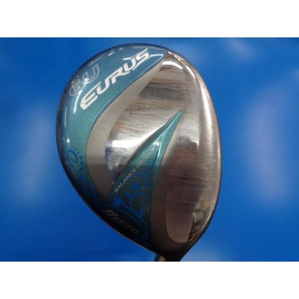 ■種別：レディースユーティリティ(ロングアイアンを含む)　■メーカー：ミズノ■モデル：EURUS 2017 ターコイズブルー　■シャフト：EXSAR■フレックス：L　■ロフト：30■本数：1　■番手：U6■長さ：36.75　■クラブ重量：3...