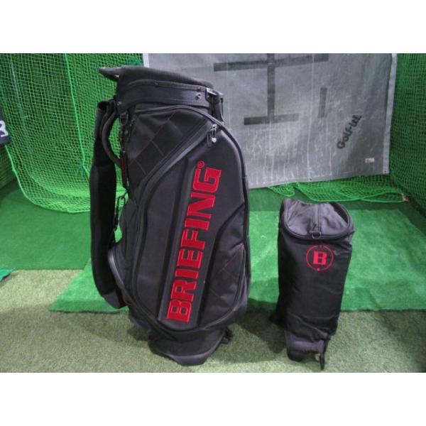 GK鈴鹿☆ 中古315 ブリーフィング スタンドキャディバッグ BRIEFING CR