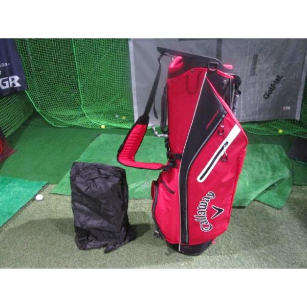 激安セ－ル早い者勝ち Callaway キャディバッグ 赤 Callaway（キャロウェイ） GK鈴鹿☆ 【中古キャディバッグ】590