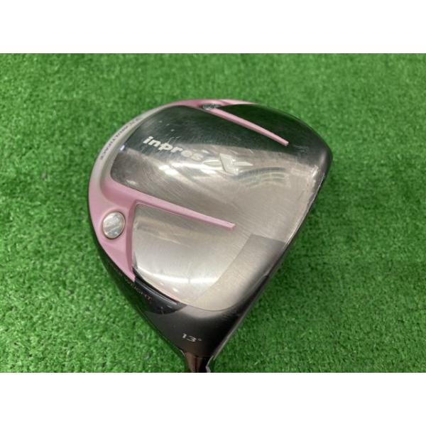 ■種別：レディースドライバー　■メーカー：ヤマハ■モデル：インプレスX C's2009　■シャフト：MUX-409W■フレックス：L　■ロフト：13■本数：1　■番手：1W■長さ：44　■クラブ重量：265■ライ角：61　■バランス：C0■...