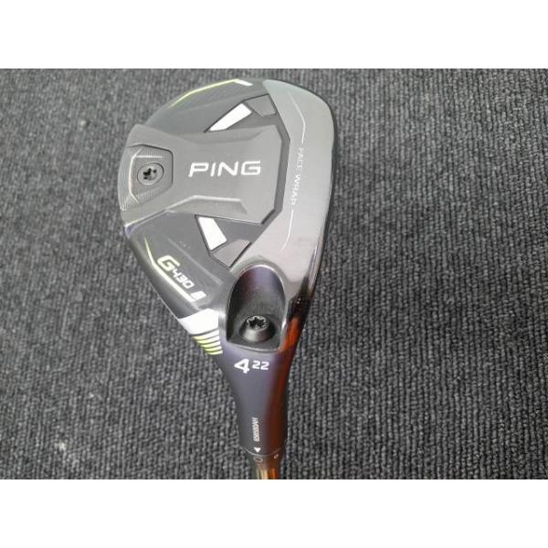ほぼ新品　PING G430 4u 22度　TOUR2.0CHROME85 S PING（ピン） G430 HYBRID/PING TOUR 2.0 CHROME 85(JP)/S/22[140396