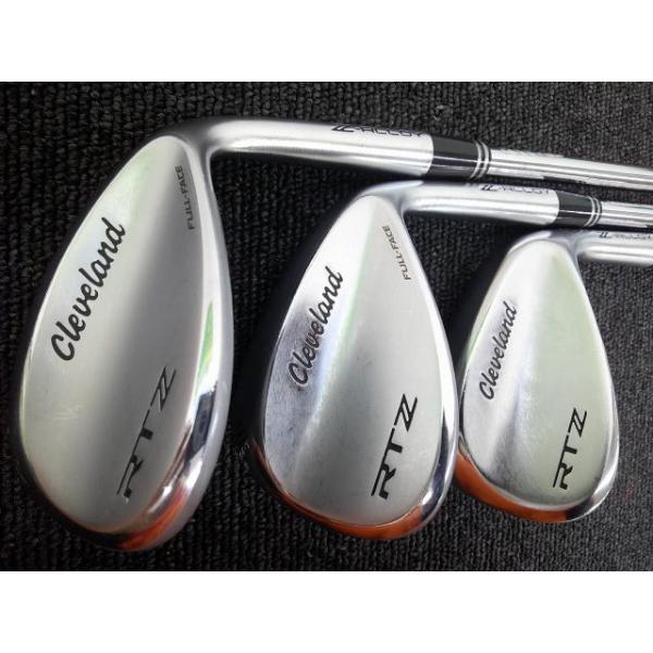 クリーブランド　RTZ 50 56 60 3本セット Cleveland Golf 中古 クリーブランド RTZ TOUR SATIN 52/56/60 3本
