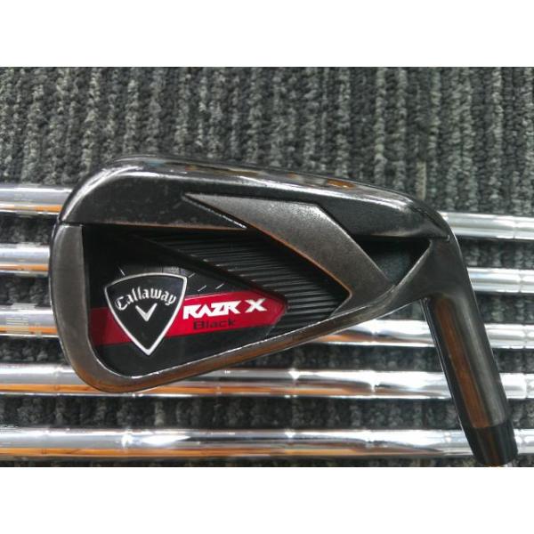 【中古ゴルフクラブ】(6本セット)キャロウェイ RAZR(レイザー) X ブラック アイアン (日本仕様) NSプロ 950GH 5〜9.P【14日間返品OK】 Callaway（キャロウェイ） 中古 RAZR X BLACK/NSPRO950GH(JP) 6本