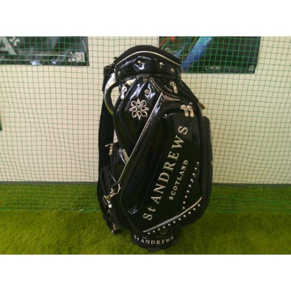 中古 その他 St ANDREWS キャディバッグ 黒//0[4270]□博多 : ゴルフ