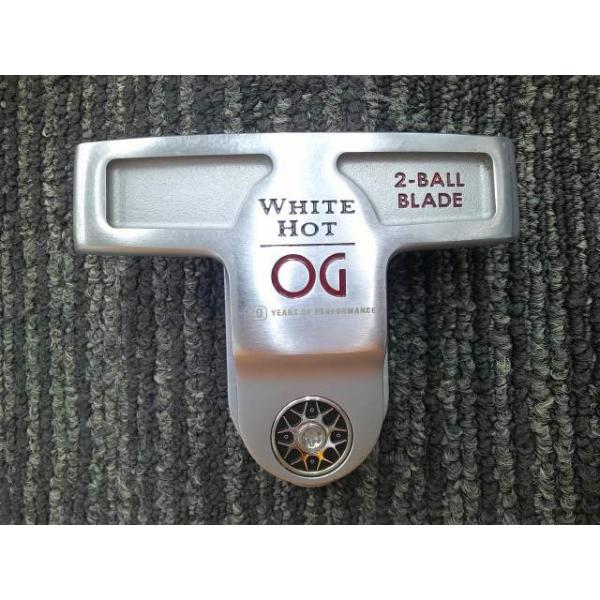 美品 オデッセイ ホワイトホットOG 2BALL BLADE STROKELAB ODYSSEY（キャロウェイゴルフ） 中古 オデッセイ ホワイトホットOG 2
