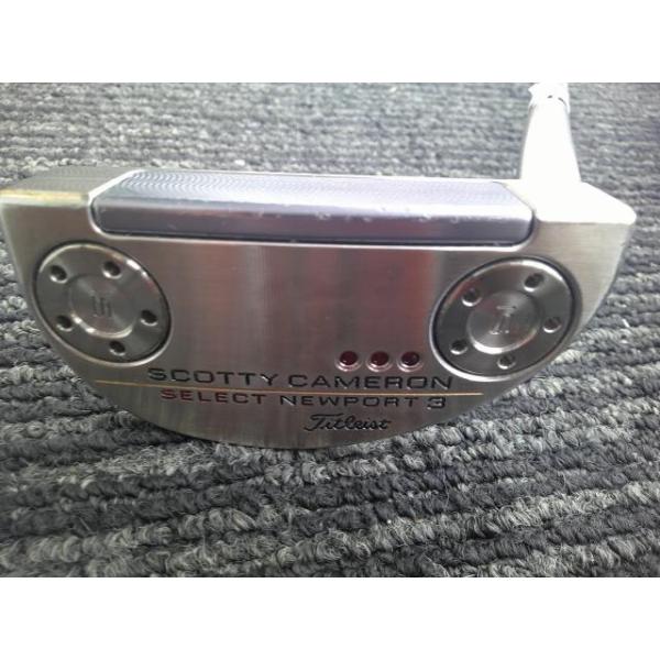 中古 タイトリスト セレクト2018 NEWPORT 3/オリジナルスチール[33]//3.5[3417]■博多