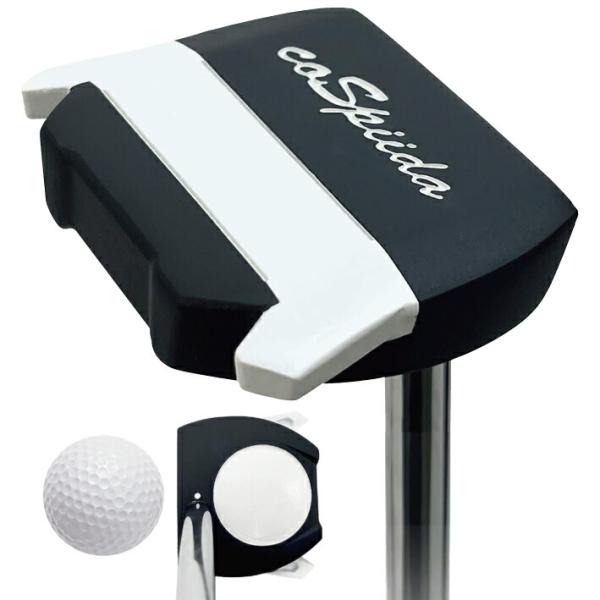 美品 coSpiida パター 34インチ パター 超集中ヘッド ストローク安定 ダブルミーリングフェース 残像