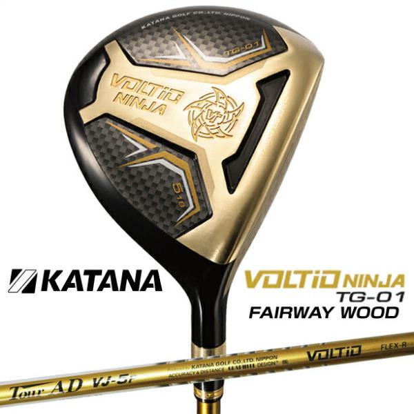 カタナゴルフ　3番5番4番Uウッド フェアウェイウッド 2024年モデル 3番 5番 15度 18度 R SR SPEED