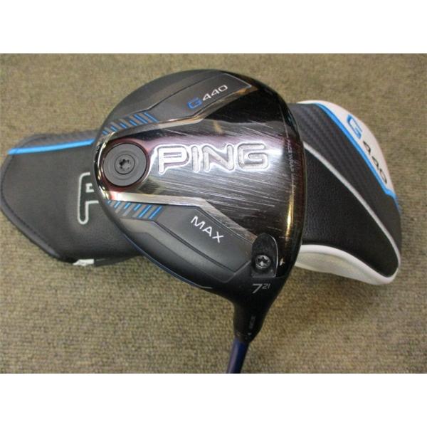 PING G440 MAX 7W(21度)中古品(美品) G440 【現行モデル☆中古☆ヘッドカバー付き☆日本仕様】 PING / ピン
