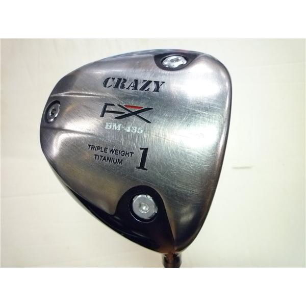 クレイジーFX BM-435ドライバー☆ヘッドカバー無☆CRAZY☆リシャフト品 