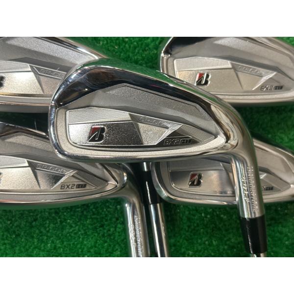 美品ブリヂストンゴルフ BX2HTアイアン（2025）5本セット6番〜PW