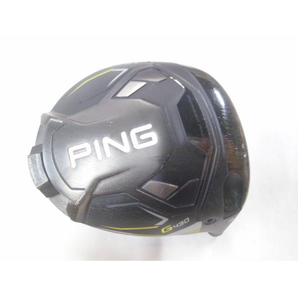 中古 ヘッド単品 ヘッドカバー付 PING ピンG430 LST ロー スピン テクノロジー LS TEC ドライバー用 パーツ 9度*MP@1*N*223