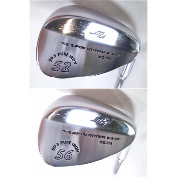 三浦技研　MG-R01 56° 35.375 ルートビー MIURA（三浦技研） 中古 2本セットMIURA三浦技研MG-R01 SPIN GRIND 3.3
