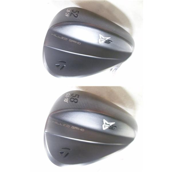 中古 2本セットTaylorMadeテーラーメイドMILLED GRINDミルドグラインド5ウェッジDynamic Gold【S200】52SB/58SB*MP@1*N*223