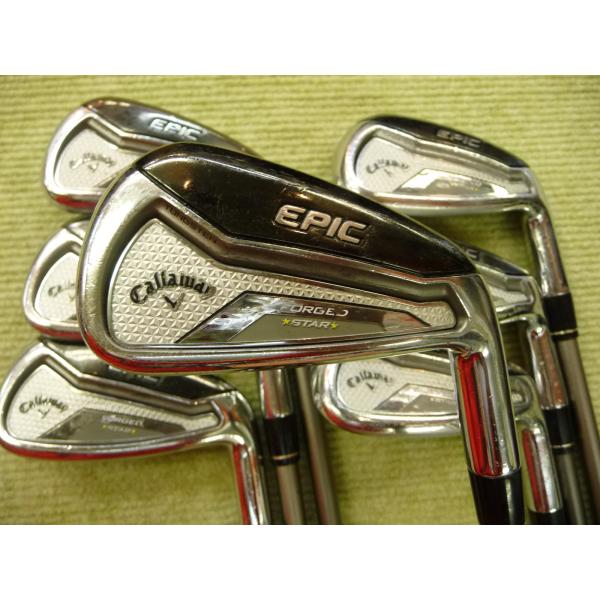 値下げ：エピックフォージドスターアイアンZelos 7（スターAW付き）計6本 golfmap-japan_b17110750b