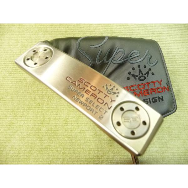 中古良品☆スコッティキャメロン スーパー セレクト NEWPORT2 パター Scotty Cameron SUPER SELECT 34インチ ニューポート　 *MP@1*Q*044