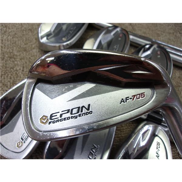 中古人気品！エポン AF-706 AW NS1150 S 中空アイアン ☆ エポン / EPON AF-706 ( 7本セット 5I〜9I、PW 、TW